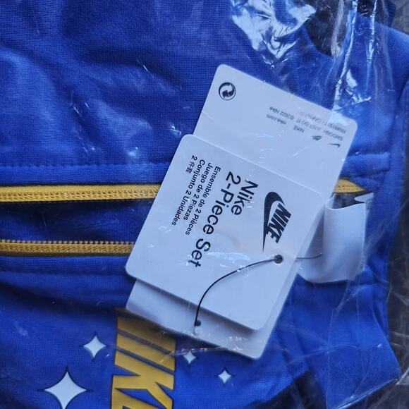 NIKE Baby Boys Tricot Long Sleeve Jacket and Joggers, 2 Piece Set 24 mo NWT - Picture 4 of 6